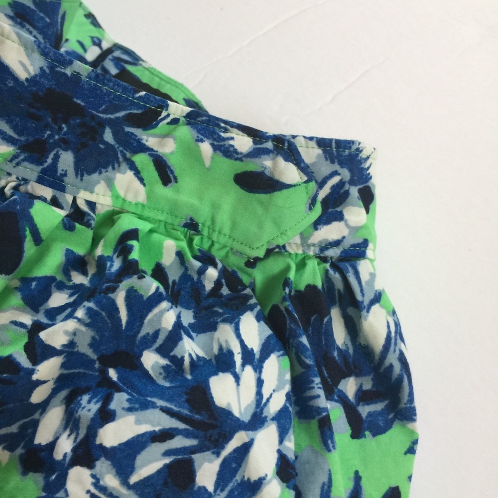 JCrew Black Label Floral Poplin Skirt - Picture 4 of 6